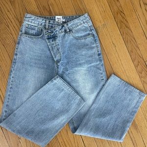 NEVER WORN PRINCESS POLLY CRISS CROSS DENIM!!